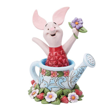 Dt 11cm Piglet In Watering Can N