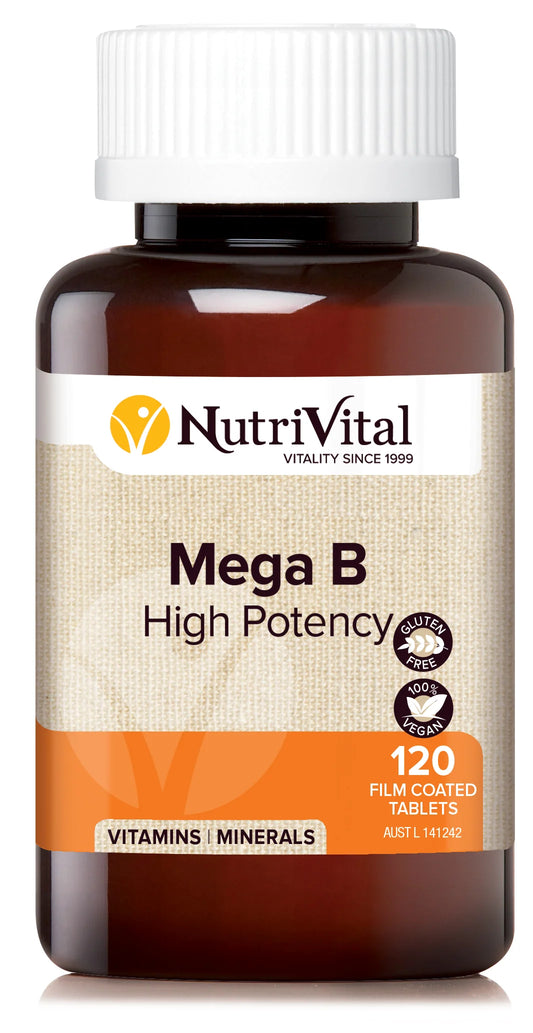 Nutrivital Mega B High Potency 60 tablets