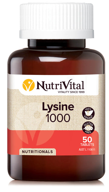 Nutrivital L Lysine 50t