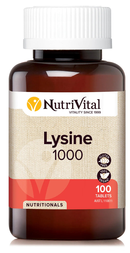 Nutrivital L Lysine 50t