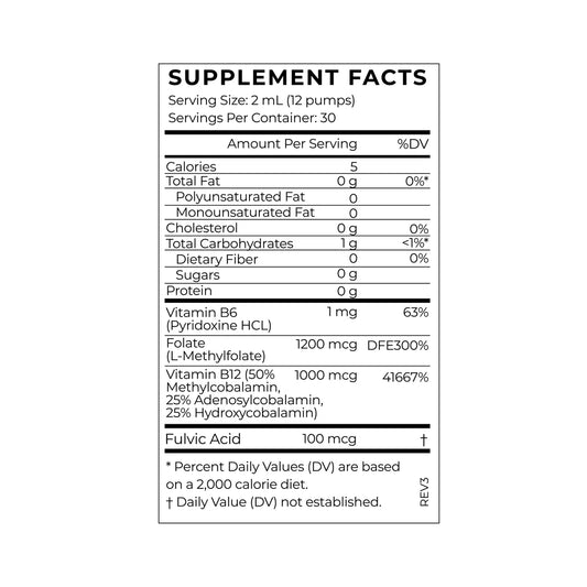 Cymbiotika Liposomal Vitamin B12 + B6