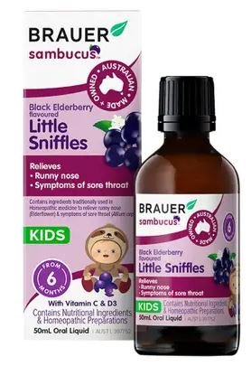 BNM Black Elder Little Sniffles for Infants & Kids 50ml