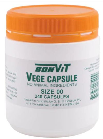 Bonvit Empty Vege-caps 00 240c