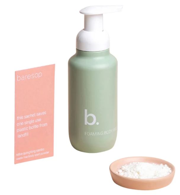 Baresop Starter Kit Body Wash Finge