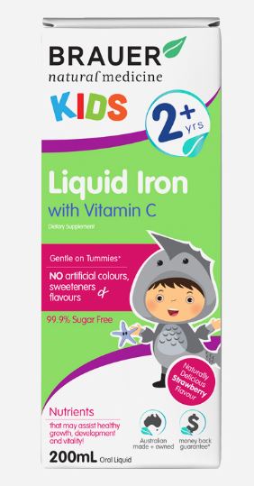 Brauer Kids Liq Iron With Vit C