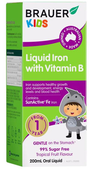 BNM Baby & Kids Liquid Iron with Vit B 200ml