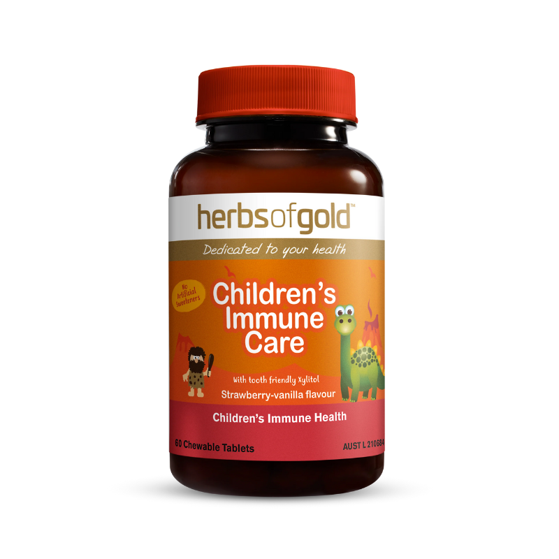 Herbs of Gold Children’s Immune Care - a specially formulated supplement that contains a unique blend of herbs, vitamins, and minerals. 