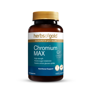 Herbs Of Gold Chromium Max 60vc