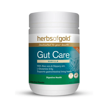 Herbs Of Gold Gut Care Vanilla 150g Oral Powder