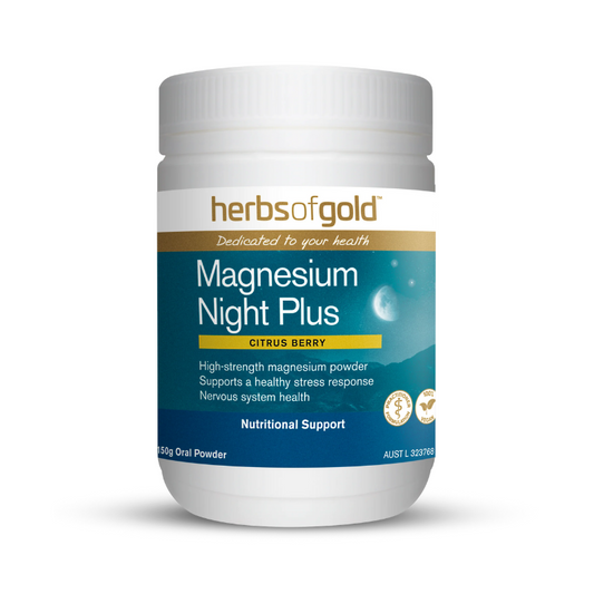 Herbs Of Gold Magnesium Night Plus