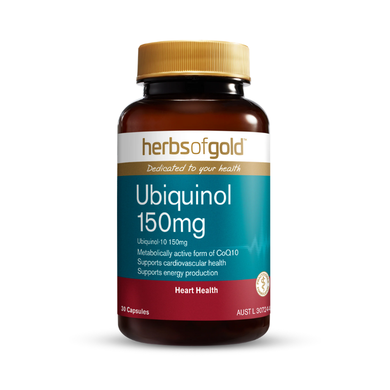 Herbs of Gold Ubiquinol 150mg 30C