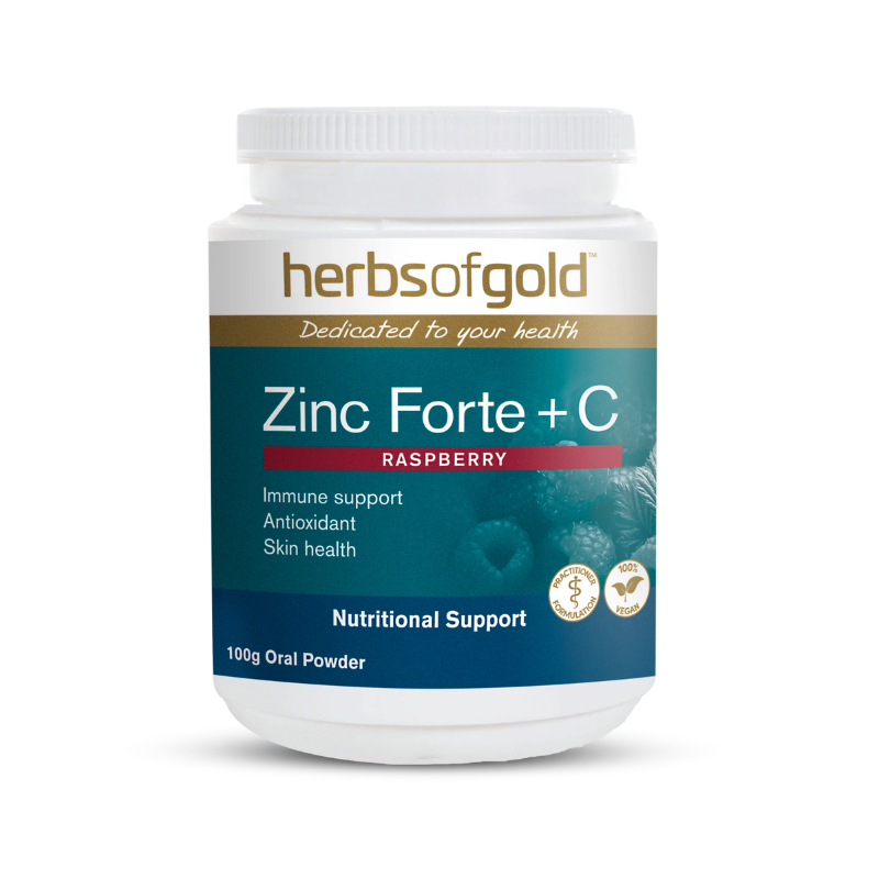 Herbs Of Gold Zinc Forte + C