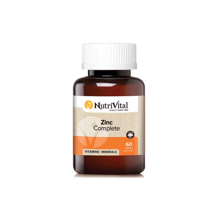 Nutrivital Zinc Complete 120tabs