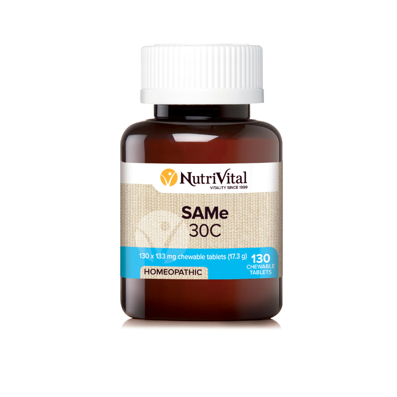 NutriVital Homeopathic SAMe 30C Tablets