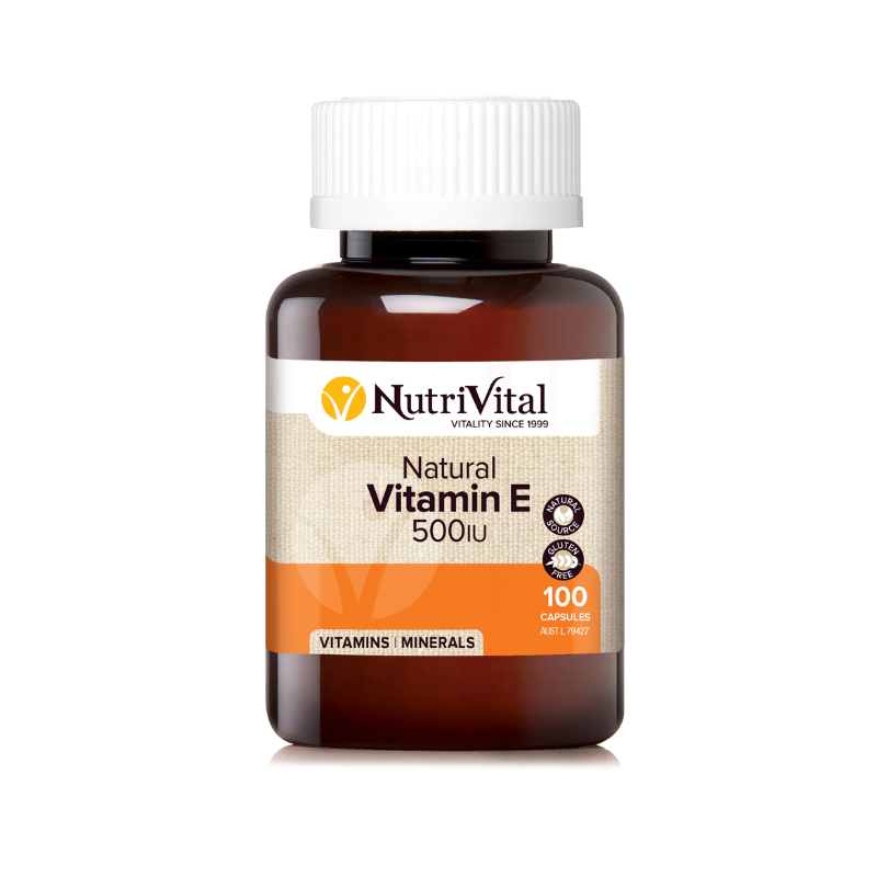 Nutrivital Vitamin E 500iu 100c