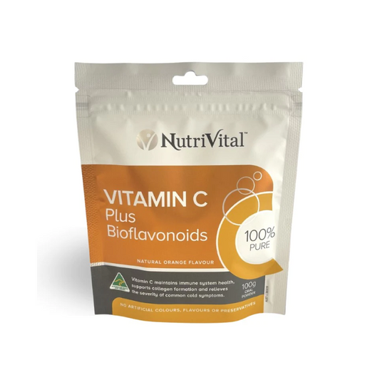 NutriVital Vitamin C Plus Bioflavonoids 100g