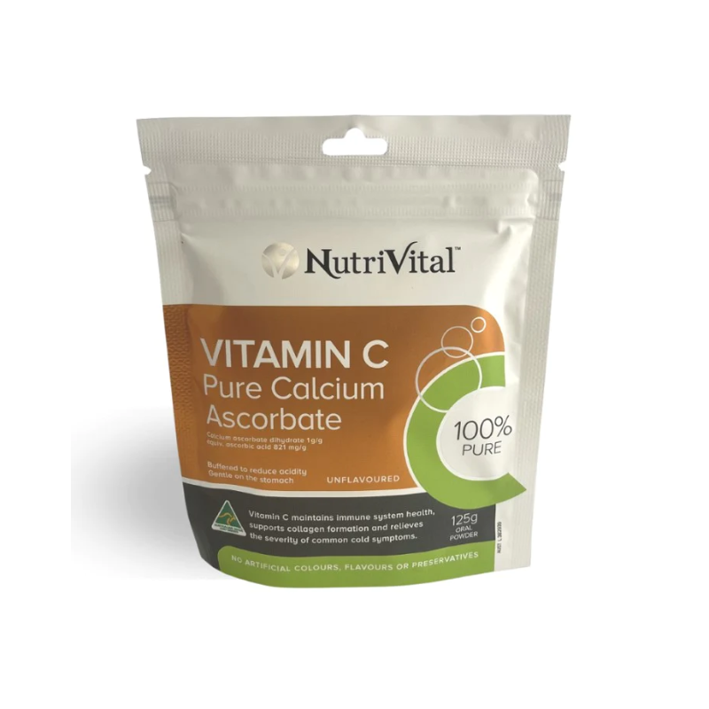 NutriVital Vitamin C Pure Calcium Ascorbate