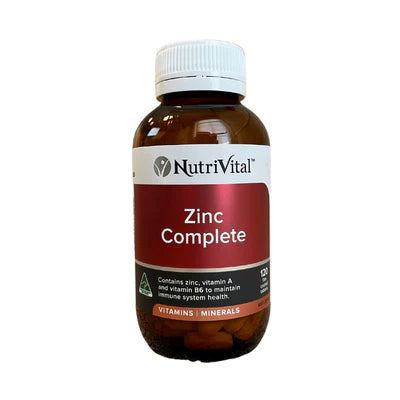 Nutrivital Zinc Complete 120tabs