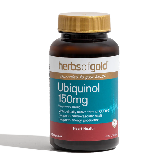 Herbs of Gold Ubiquinol 150mg 30C