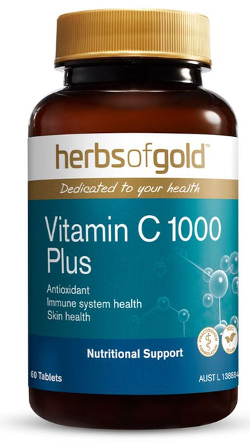 Herbs Of Gold Vitamin C 1000 120t