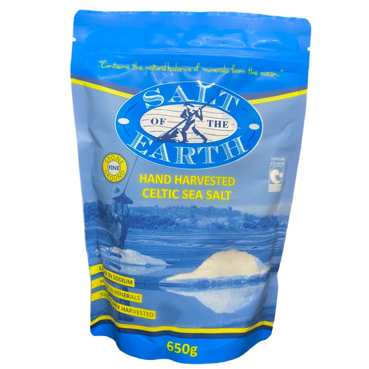 Soe Fine Celtic Sea Salt 650g