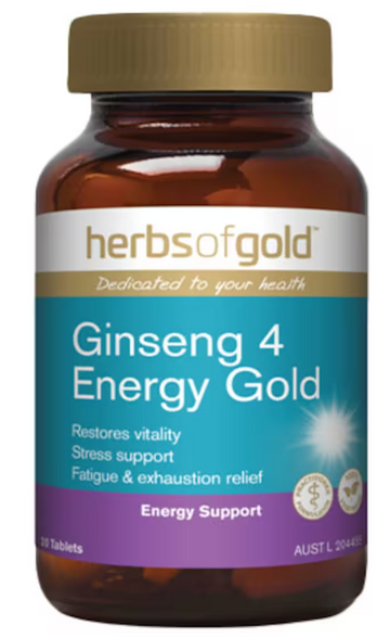 Herbs Of Gold Ginseng 4 Energy Gold