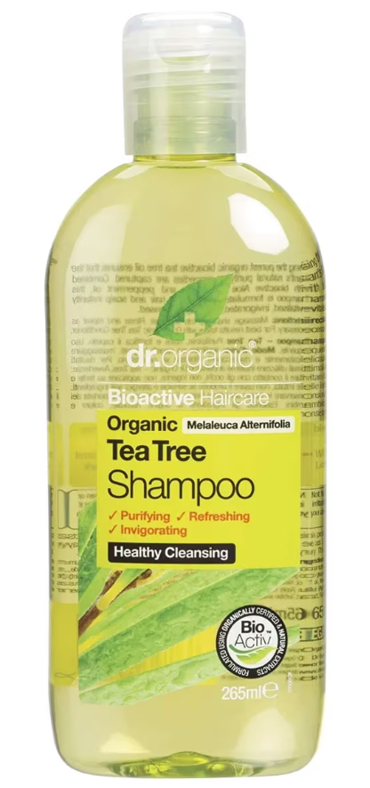 Dr Organic Tea Tree Shampoo 265ml